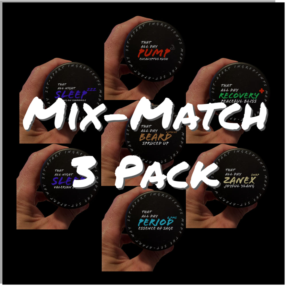 That ALL Day Mix-Match 3 Pack Magnesium/MSM Lotions - Pick 3 Favorites