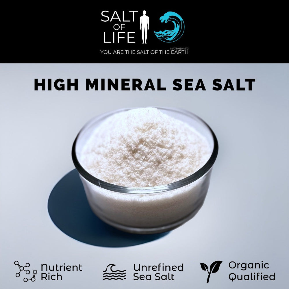 Salt of Life High Mineral Sea-Salt - Lab Tested and Pure