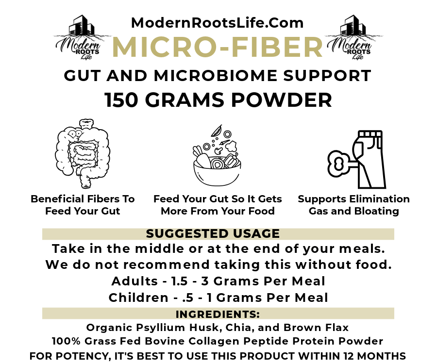 Micro-Fiber Gut and Colon Support - Feed Your Microbiome | Add-on | 35% OFF