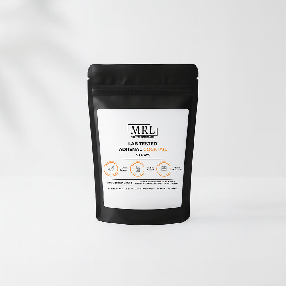 Adrenal Cocktail Powder and Capsules - Energy, Adrenal and Cortisol Support