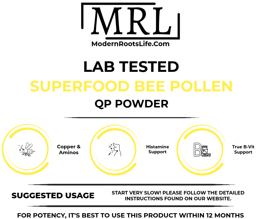 
                  
                    Bee Pollen Granules, Powder or Capsules - Copper, B-Vitamins and Amino Acids
                  
                