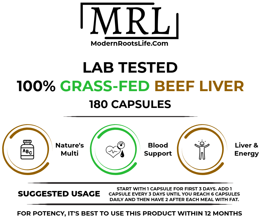 
                  
                    100% Grass Fed Argentinian Beef Liver Capsules AND Powder - Lab Tested and Pure
                  
                