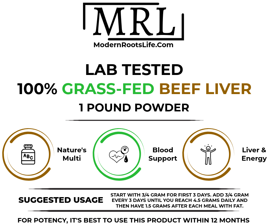 
                  
                    100% Grass Fed Argentinian Beef Liver Capsules AND Powder - Lab Tested and Pure
                  
                