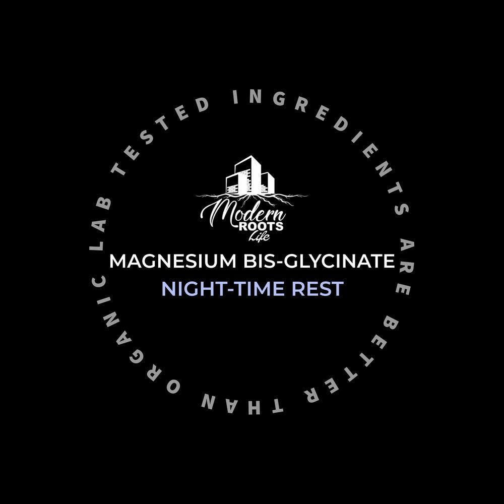 Magnesium Bis-Glycinate - For Calming and Sleep - Lab Tested and Pure
