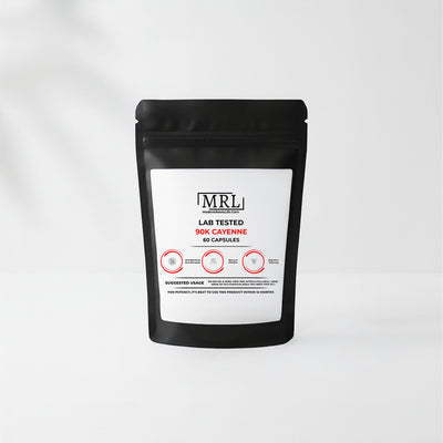 90k Cayenne Capsules or Powder - Lab Tested and Pure