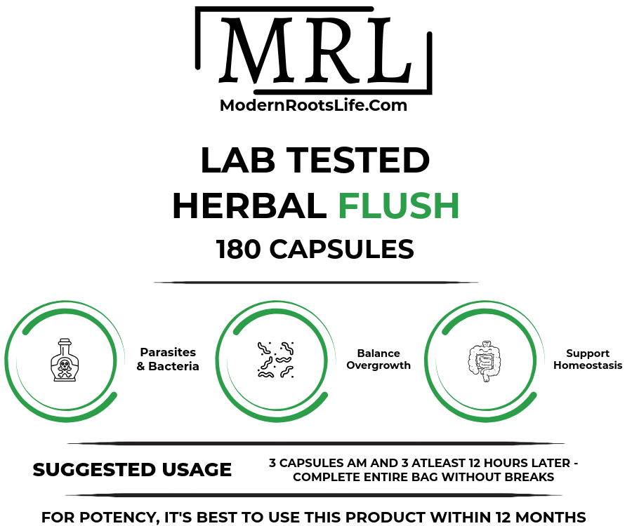
                  
                    Herbal Flush For Adults - Quarterly Detox for Parasites, Metals, and Toxins
                  
                