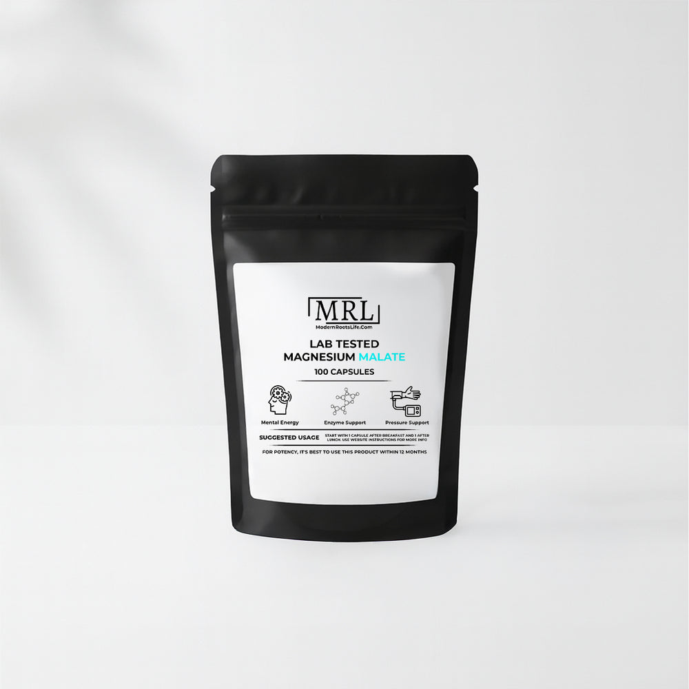 
                  
                    Magnesium Malate - Daytime Energy For Your Brain - Lab Tested and Pure
                  
                