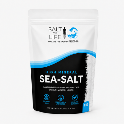 Salt of Life High Mineral Sea-Salt - Lab Tested and Pure