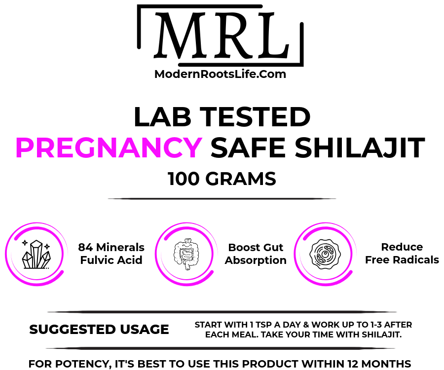
                  
                    Shilajit for PREGNANCY in Powder OR Capsules - Humic/Fulvic Acid and Trace Minerals
                  
                