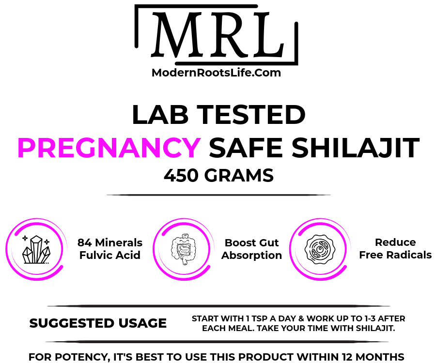 
                  
                    Shilajit for PREGNANCY in Powder OR Capsules - Humic/Fulvic Acid and Trace Minerals
                  
                