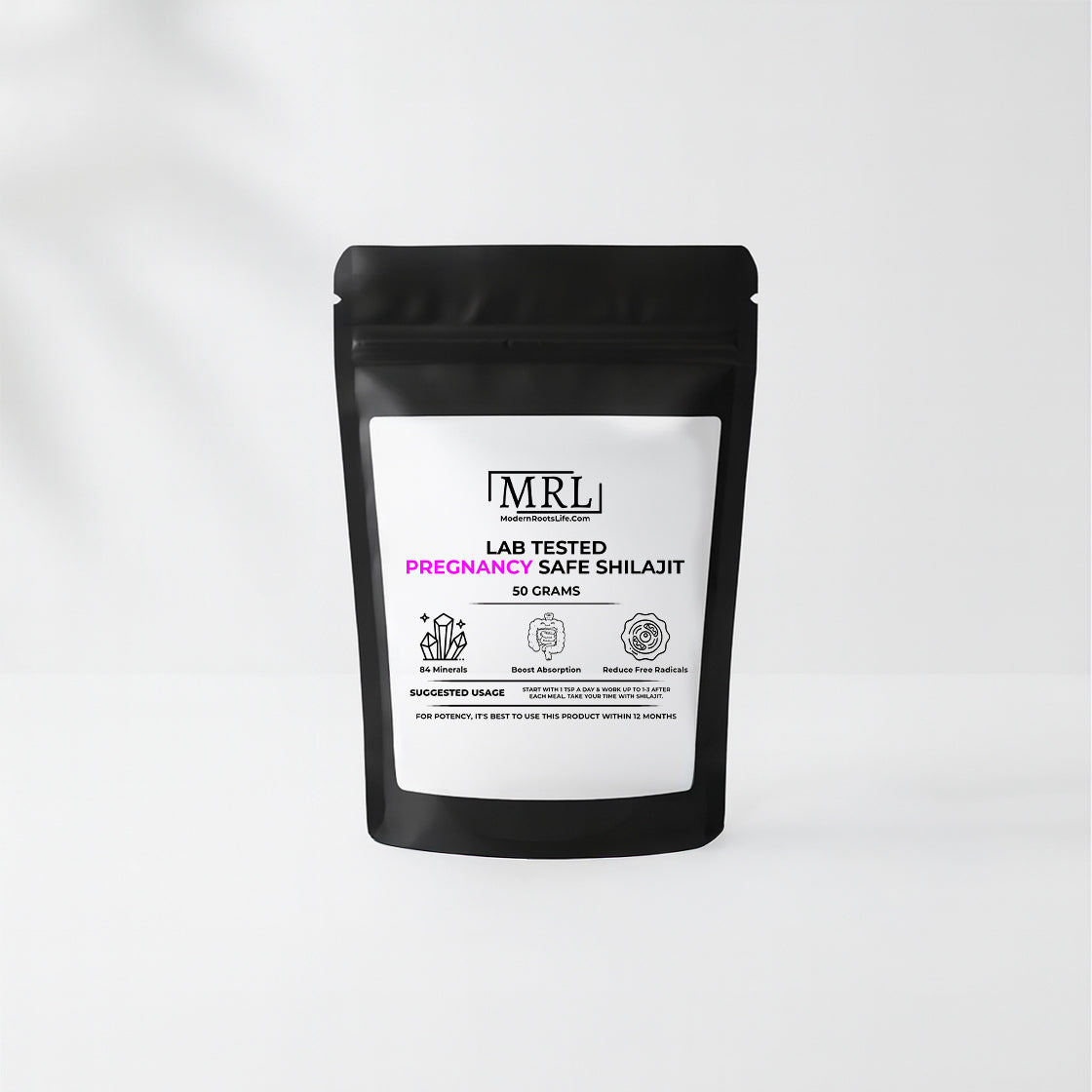 
                  
                    Shilajit for PREGNANCY in Powder OR Capsules - Humic/Fulvic Acid and Trace Minerals
                  
                