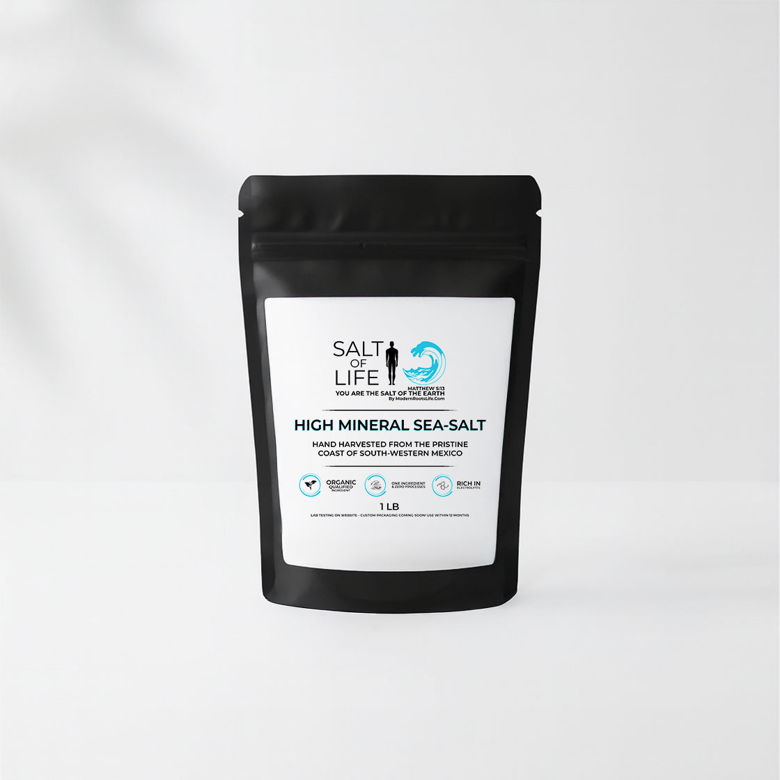 Salt of Life High Mineral Sea-Salt - Lab Tested and Pure