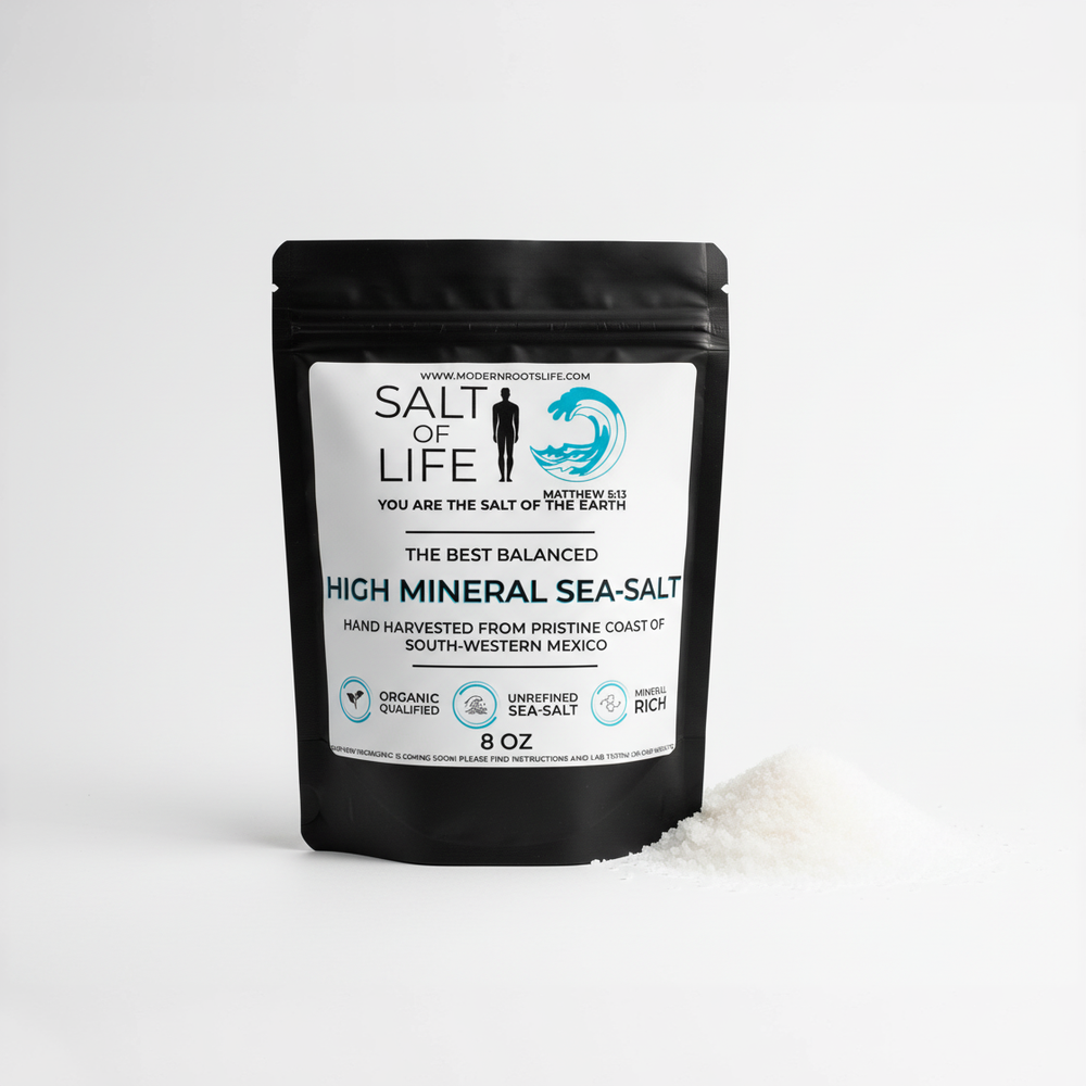Salt of Life High Mineral Sea-Salt - Lab Tested and Pure