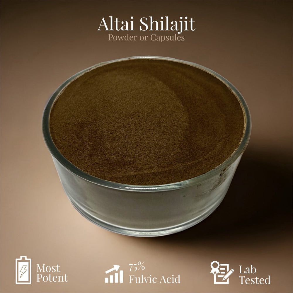 Shilajit for PREGNANCY in Powder OR Capsules - Humic/Fulvic Acid and Trace Minerals