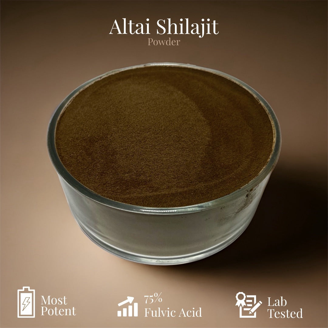 
                  
                    Shilajit w/Triphala in Powder OR Capsules - Humic/Fulvic Acid and Trace Minerals
                  
                