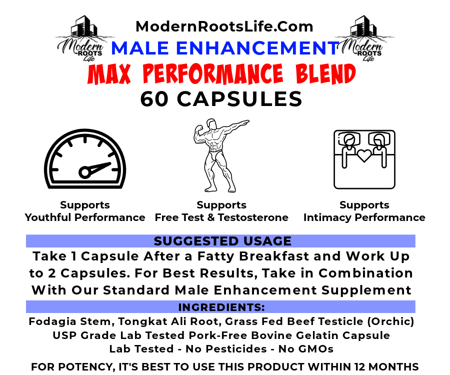 
                  
                    Male Enhancement MAX Performance - Testosterone, Performance, Libido - Lab Tested
                  
                