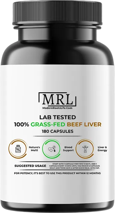 Grass-Fed Beef Liver capsules